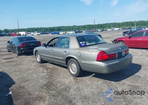 2001 Mercury Grand Marquis Gs from USA, damaged, VIN 2MEFM74W81X618948